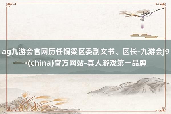 ag九游会官网历任铜梁区委副文书、区长-九游会J9·(china)官方网站-真人游戏第一品牌